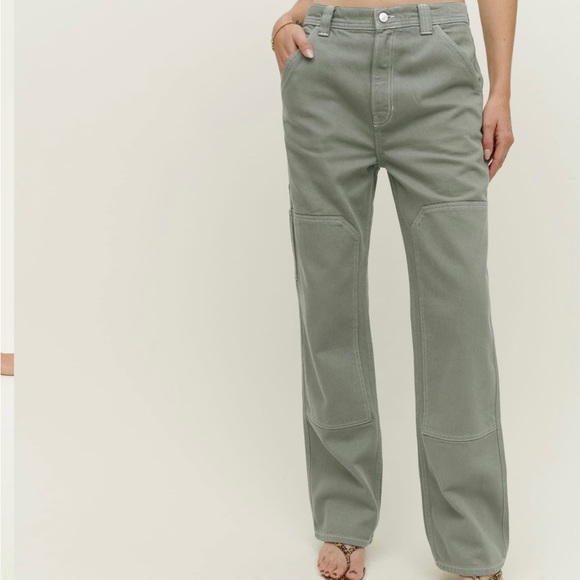 Harrison Carpenter High Rise Straight Pants - Picture 1 of 5